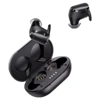 Bluetooth fülhallgató, headset Usams LX08 TWS Earbuds 5.0 fekete