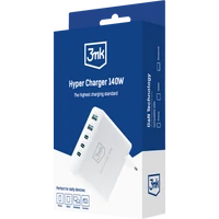 3mk Hyper Charger 140W töltő - Fehér