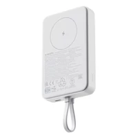 Xiaomi 33W Magnetic Power Bank 10000 (Integrated Cable) - Fehér