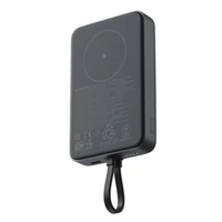 Xiaomi 33W Magnetic Power Bank 10000 (Integrated Cable) - Fekete