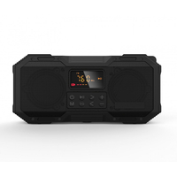 Kayinow Multifunkcionális Vészhelyzeti Jelzős, Rádiós Bluetooth Hangszóró DF-588D, Fekete
