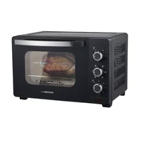 Esperanza EKO006N Napoli Légkeveréses Mini Sütő, (25L/1600W), fekete