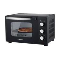 Esperanza EKO008N Prosciutto Mini sütő Fekete (20L/1280W)