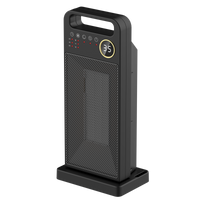 Techsend Remote Controlled Electric Fan Heater 2000w Távirányítható Asztali Hősugárzó