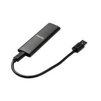 Philips 2TB Ultra Speed 540MB/s Külső SSD meghajtó USB-C - USB 3.0 Fekete