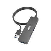 Inkax Dst-02 4x Usb Hub Usb Csatlakozóval Fekete