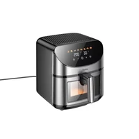 HOCO HE21 AIR FRYER 8L FEKETE-EZÜST
