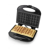 Esperanza TKT003 Raspberry Gofrisütő, 750W, 2-szeletes, Hőszigetelt, Tapadásmentes, Fekete (TKT003)