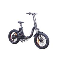 Z-Tech ZT-89C Összecsukható Fatbike Elektromos Kerékpár 250W 48V 13Ah Li Fekete