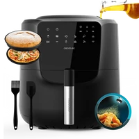 Cecotec Cecofry Rain Forrólevegős Sütő 5,5 L integrált olajladagoló, 7 fokozatú, fejlett technológiával, 1550 W