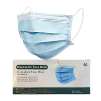 V-Green 3 rétegű maszk Face Mask (higiéniai, eldobható szájmaszk) 50-500 db