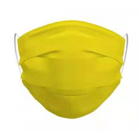 SHIELD SÁRGA 3 rétegű maszk (Type IIR) Egyenként Csomagolt Magyar Face mask