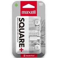 Maxell USB-C SQUARE fülhallgató fehér