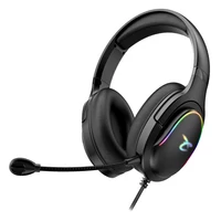 SUBSONIC Multi Spectra LED Gamer Fejhallgató Fekete