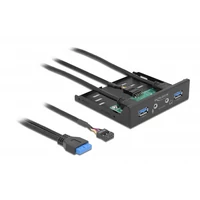 Delock 3.5  USB 3.2 Gen 1 első panel 2 x USB A-típusú + HD-Audio