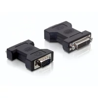 Delock Adapter DVI 24+5 anya > VGA 15 tűs apa