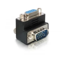 Delock adapter VGA apa/anya csatlakozó jobbra szögben