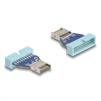 Delock USB 10 Gbps átalakító, tűfejes csatlakozó   USB E-típusú belső A kulcs csatlakozó