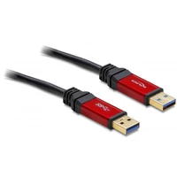 Delock USB 3.0-A apa / apa kábel, 3 m prémium kábel