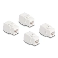 Delock Keystone modul, RJ45-aljzat Cat.6A UTP 4 db.-os