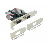 Delock PCI Express Kártya > 2 x RS-232 soros csatlakozó
