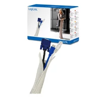 LogiLink Flexibilis kábel burkolat, szürke