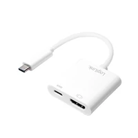 Logilink USB-C   HDMI töltő adapter