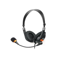 Natec Drone Mikrofonos fejhallgató, fekete