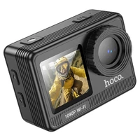 HOCO dual color képernyős sportkamera DV103 fekete