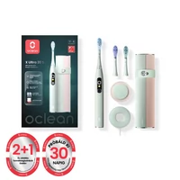 Oclean X Ultra 20 S Green elektromos fogkefe Szett AI okos kijelzővel