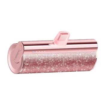 Power Bank 5000 mAh Lightning Veger PlugOn L W0573 rose gold