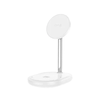 Hoco CW40 Noble 3in1 Wireless Gyorstöltő Állvány fehér