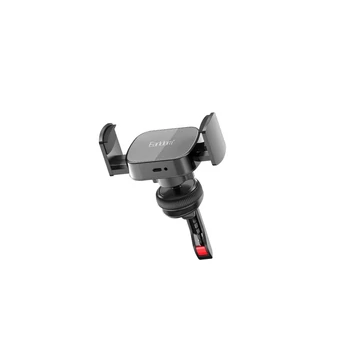 Earldom ET-WC44 Wireless Szellőzőrácsra Rögzíthető Autós Telefontartó Fekete   
