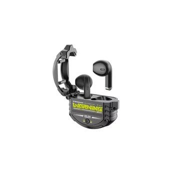 Bluetooth fülhallgató, headset Usams LX08 TWS Earbuds 5.0 fekete
