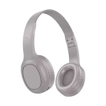 Hoco W46 Charm Bluetooth Fejhallgató Barna