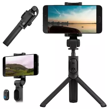 Xiaomi Mi Selfie Stick Tripod Bluetooth Szelfibot és Állvány - Fekete