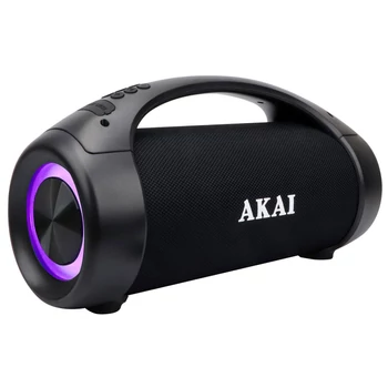 AKAI Vízálló hordozható hangszóró Vízálló- IPX5 - 50W ABTS-55