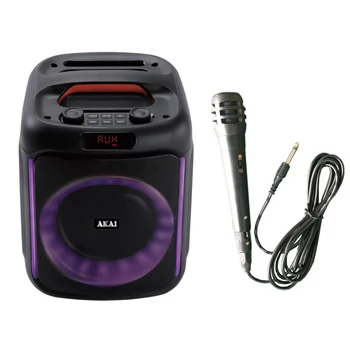 AKAI Hordozható Bluetooth hangszóró 20W ABTS-V20