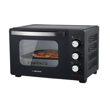 Esperanza EKO008N Prosciutto Mini sütő Fekete (20L/1600W)