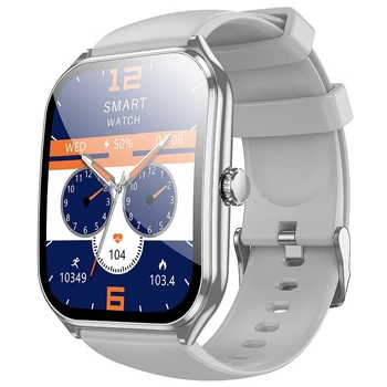 HOCO okosóra hívásfunkcióval AMOLED Y28 szürke