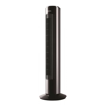 JOCCA 2168 74 cm magas fekete színű toronyventilátor távirányítóval