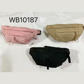 Női Crossbody táska/Övtáska állítható pánttal, nagy kapacitású, cipzáras zár, több rekesz, rózsaszín