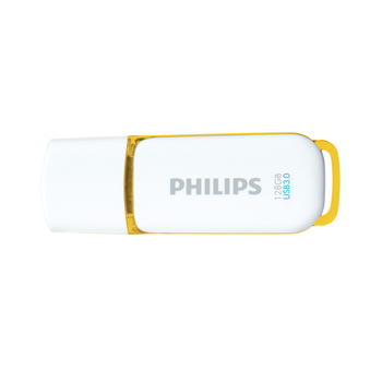 Philips Pendrive USB 3.0 128GB Snow Edition fehér-sárga