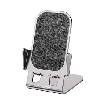 Veger Y53 Wireless Asztali Gyorstöltő Ezüst