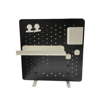 Techsend Pegboard Set Lyukacsos tábla íróasztal rendszerező (2 db, 37x37 cm, csíptethető)
