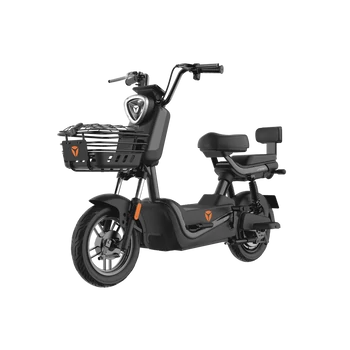 YADEA COOLJOY elektromos robogó, fekete (48V 23Ah grafén, 25km/h, 800W, 58N·m, 48kg)