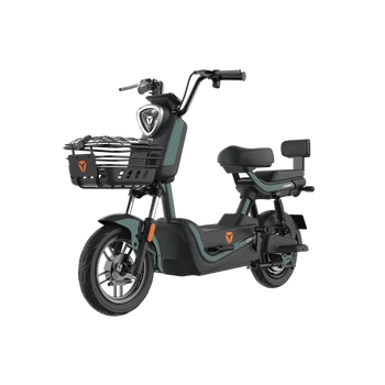 YADEA COOLJOY elektromos robogó, sötétzöld (48V 23Ah grafén, 25km/h, 800W, 58N·m, 48kg)