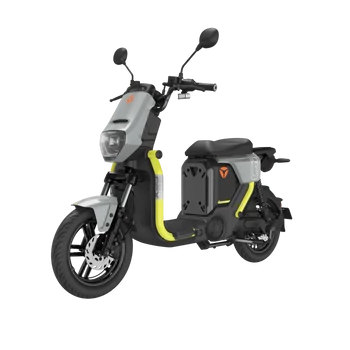 Yadea GFX Elektromos Robogó Acél szürke/Neon sárga (48V 24AH LÍTIUM, 45KM/H, 1200W, 90N·M, 54KG)