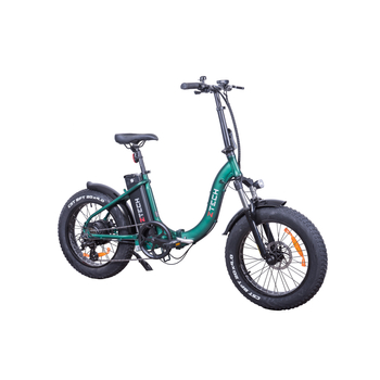 Z-Tech ZT-89C Összecsukható Fatbike Elektromos Kerékpár 250W 48V 13Ah Li Zöld