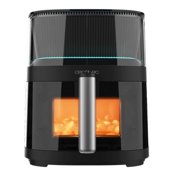 Cecotec Cecofry Neon 5000 Forrólevegős Sütő 1500W, 5l, Beépített vízpermetezés